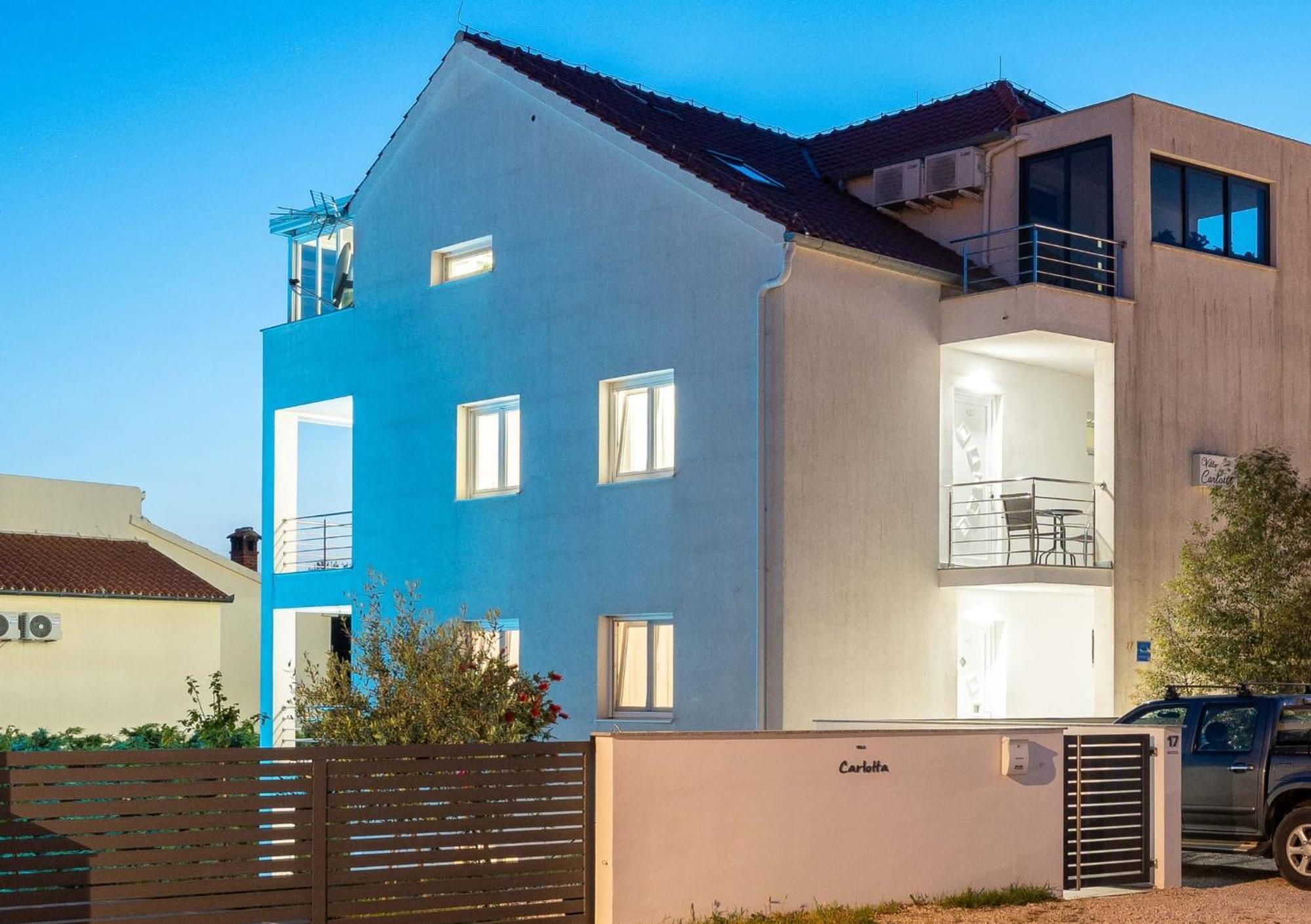 זאדאר Apartment Deluxe Villa Carlotta מראה חיצוני תמונה