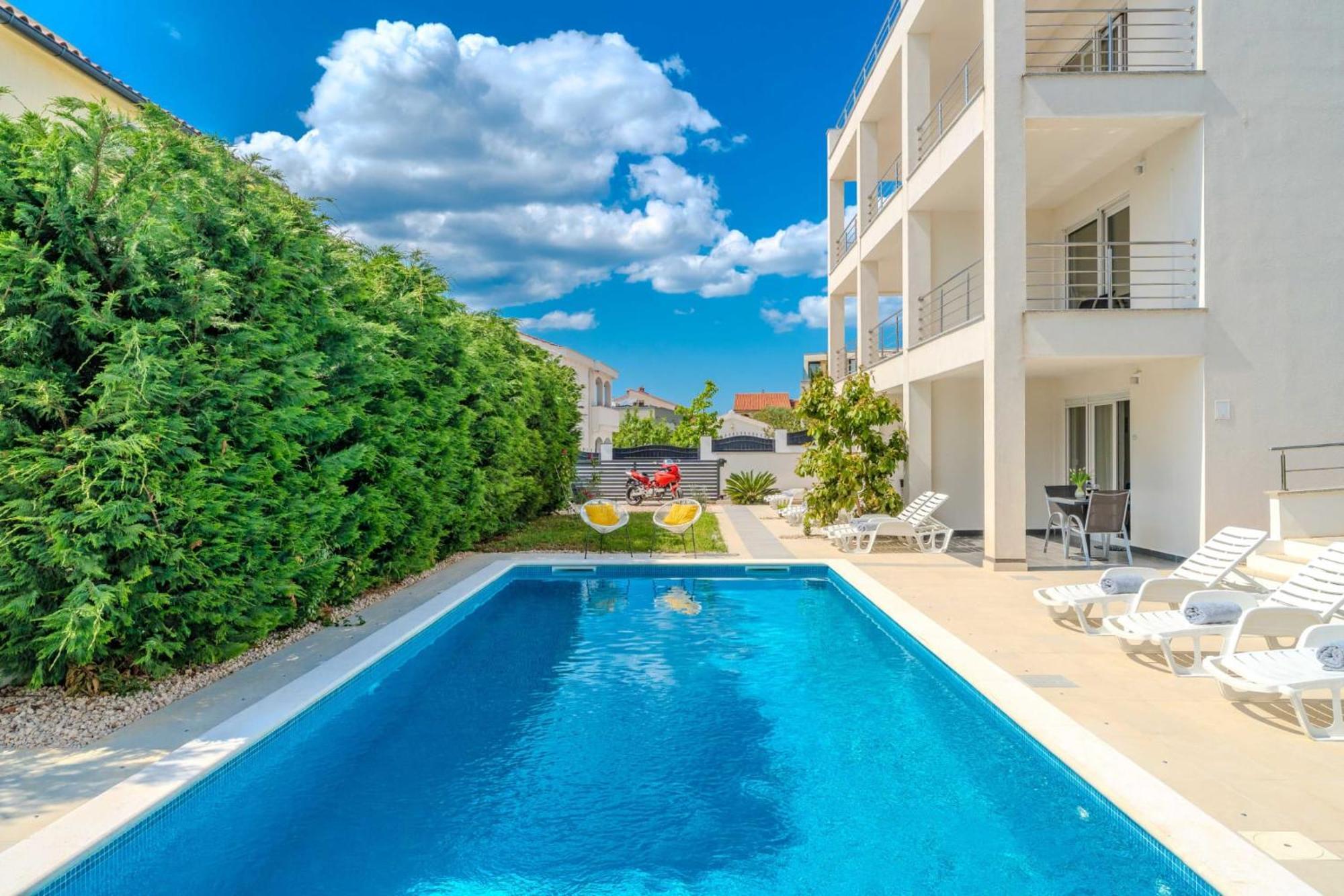 זאדאר Apartment Deluxe Villa Carlotta מראה חיצוני תמונה
