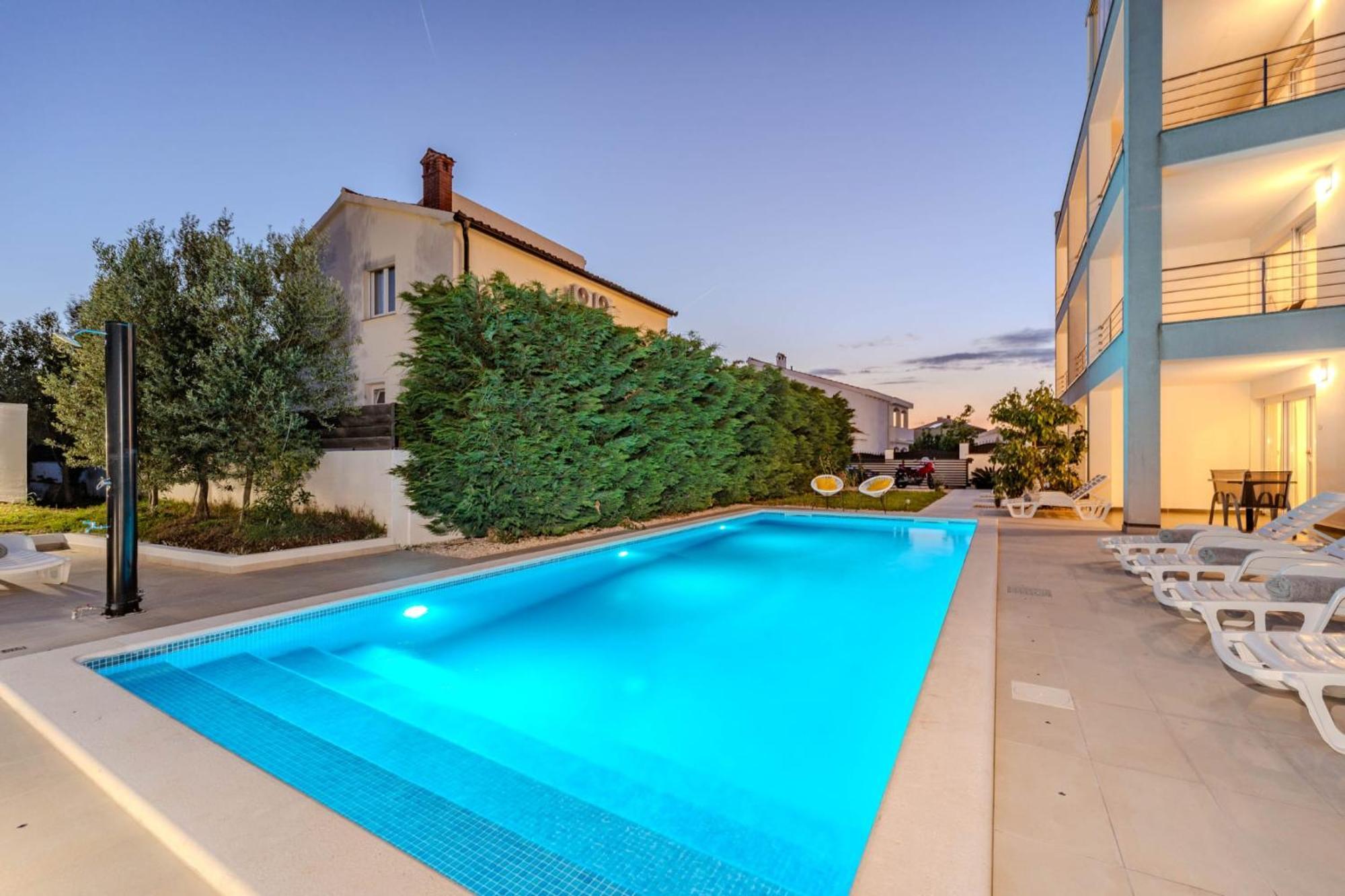 זאדאר Apartment Deluxe Villa Carlotta מראה חיצוני תמונה