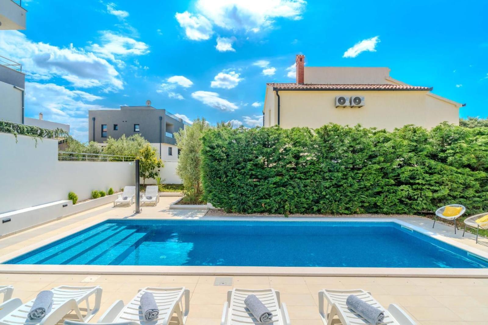 זאדאר Apartment Deluxe Villa Carlotta מראה חיצוני תמונה