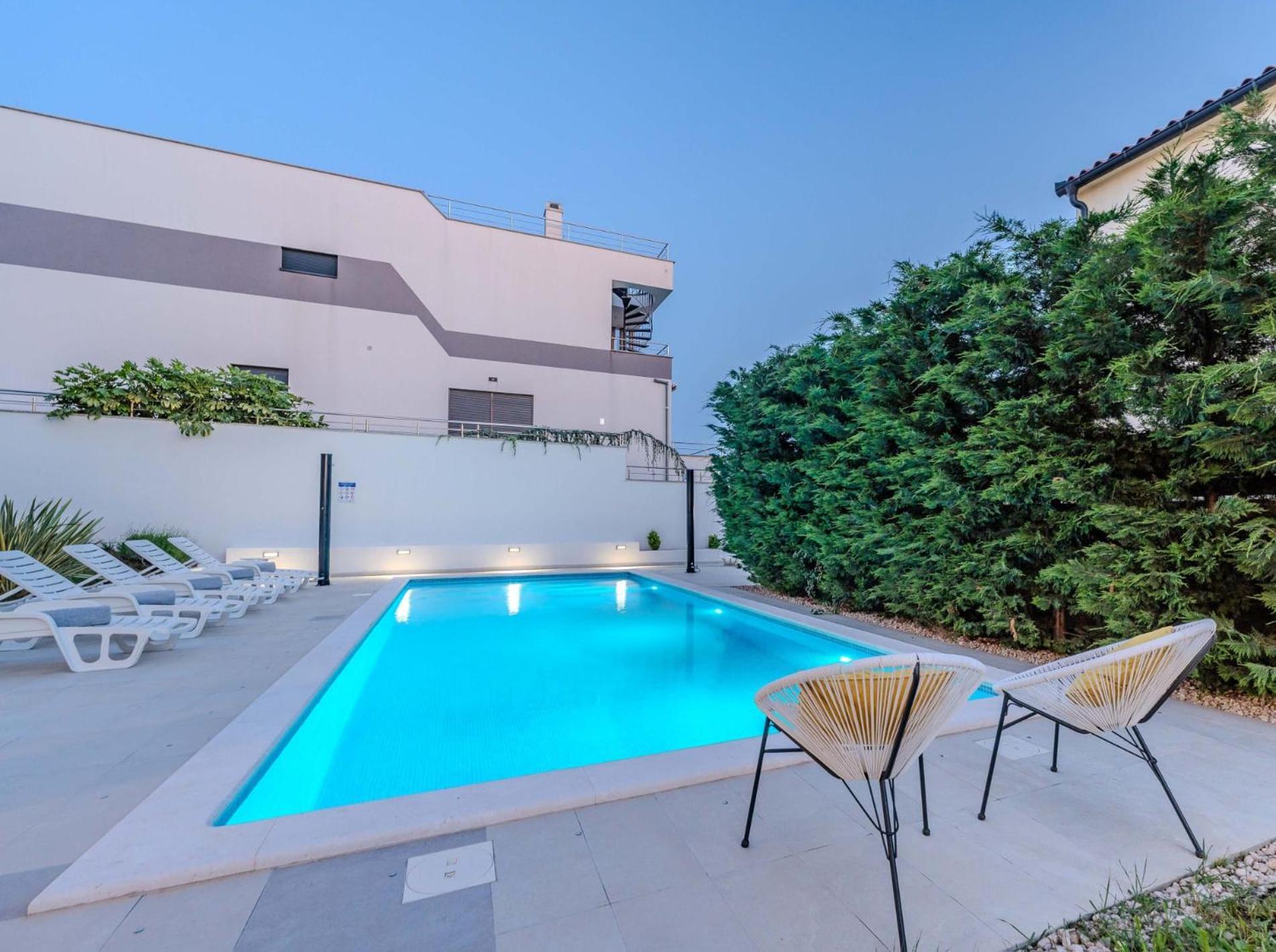 זאדאר Apartment Deluxe Villa Carlotta מראה חיצוני תמונה